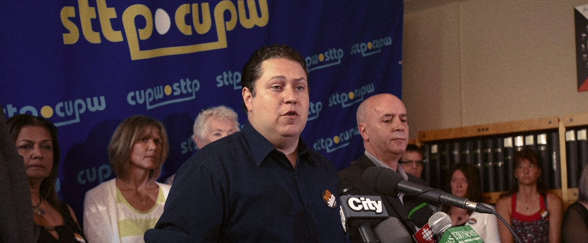 “It seems like the Tories still run the Post Office,” says CUPW leader