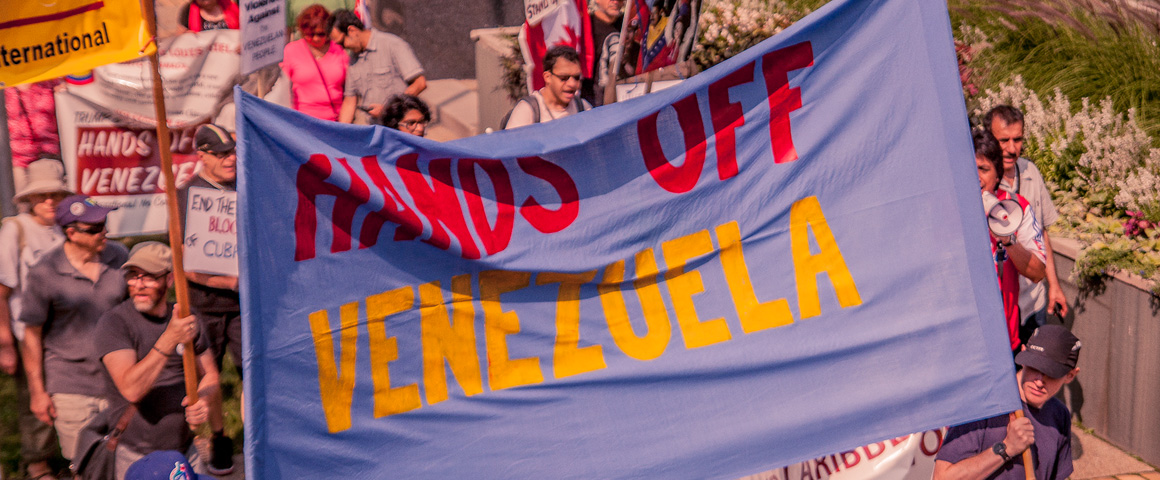 Activists Call For End To Threats Against Venezuela