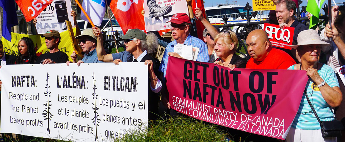 Communist Party, Labour, Social Justice Groups Speak Out Against NAFTA