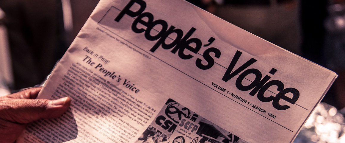 People’s Voice 25th Anniversary Fund Appeal