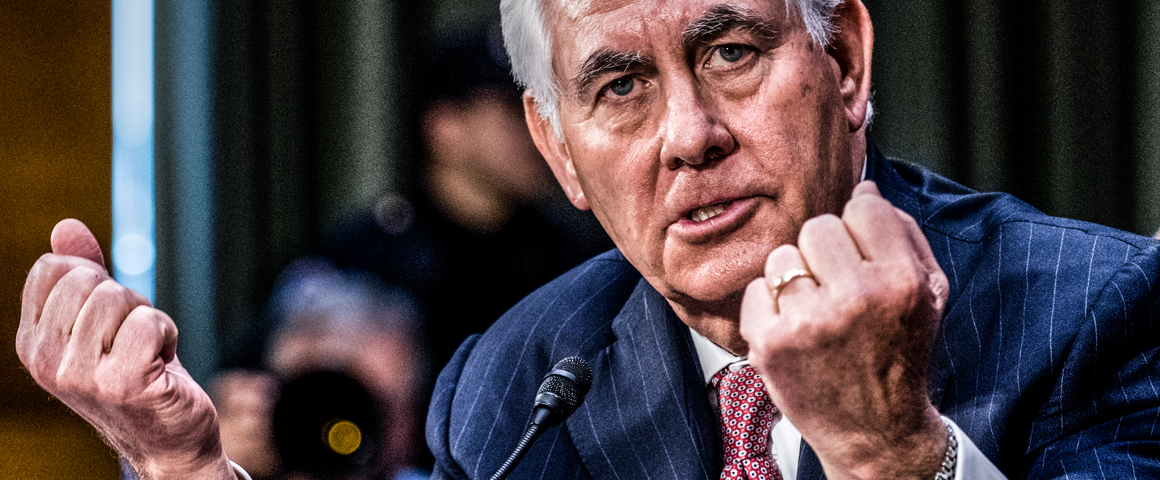 Does Democracy Fit The Corporate Mind of Rex Tillerson?