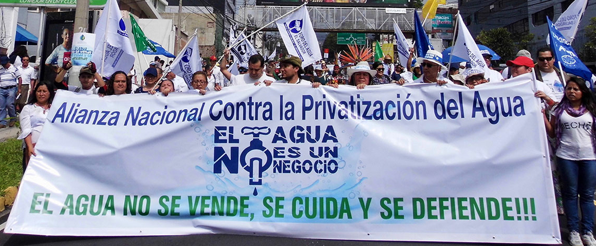 El Salvador Erupts as Legislature Moves to Privatize Water