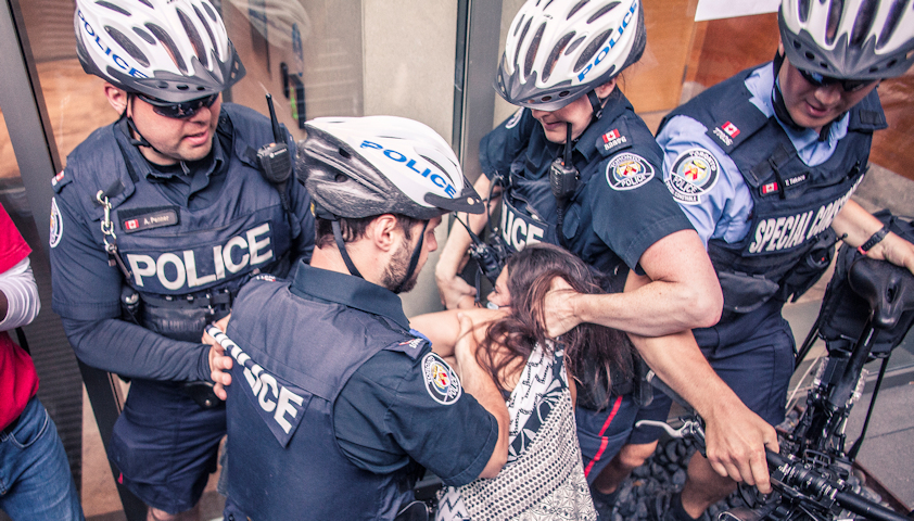 Stop Big Oil’s funding of police forces across Canada!