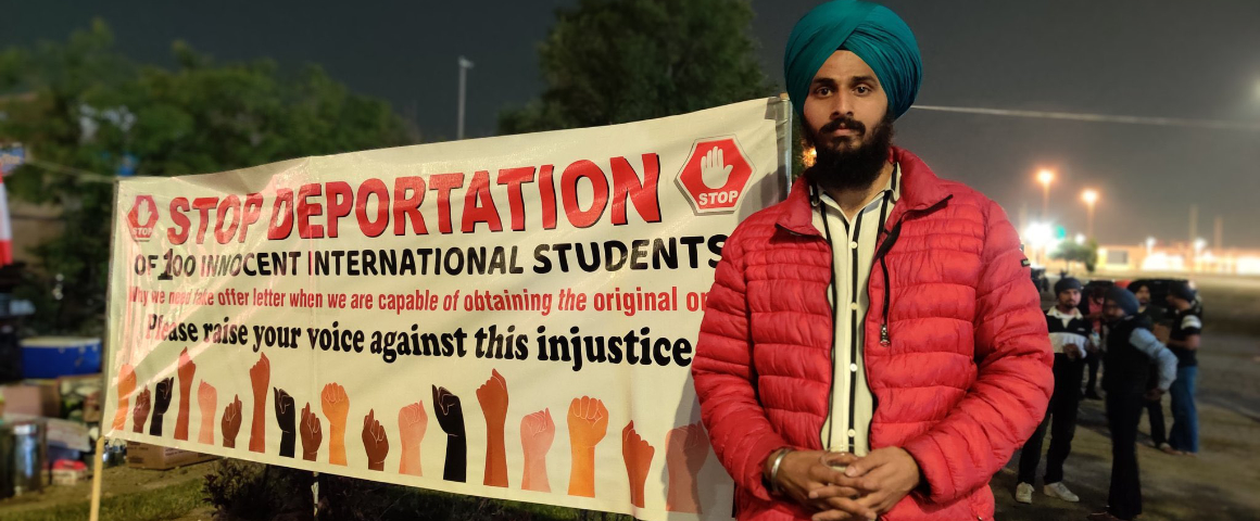 Solidarity with international students’ fight for rights, against deportation