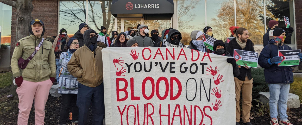 Workers blockade Ontario, Quebec plants providing weapons to Israel