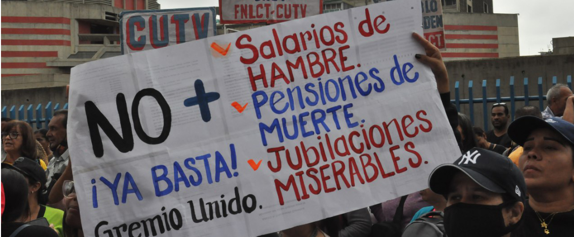 Class struggle sharpens in Venezuela, as minimum wage dismantled