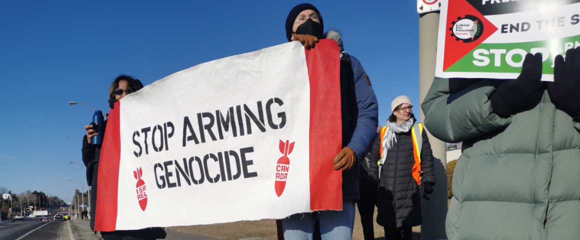 Lawsuit against Canadian government seeks to halt arms exports to Israel
