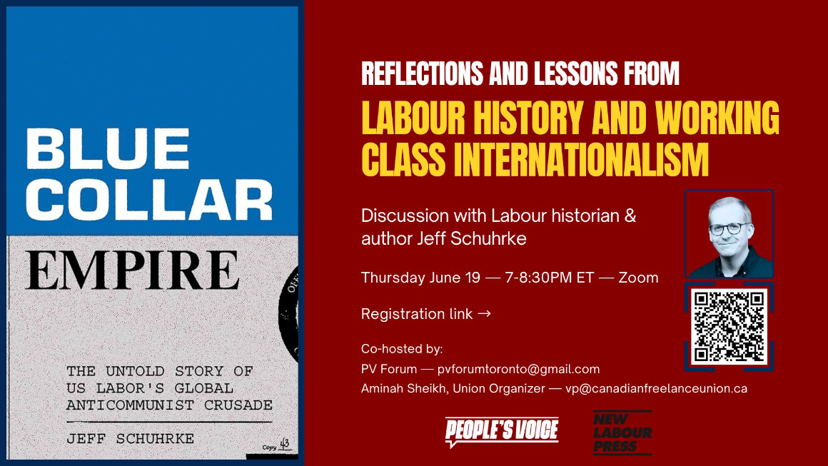 PV sponsors online webinar about US imperialism and the labour movement