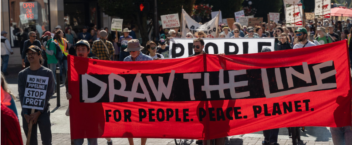 Global shift to the right brings new environmental threats but also strong basis for mass resistance