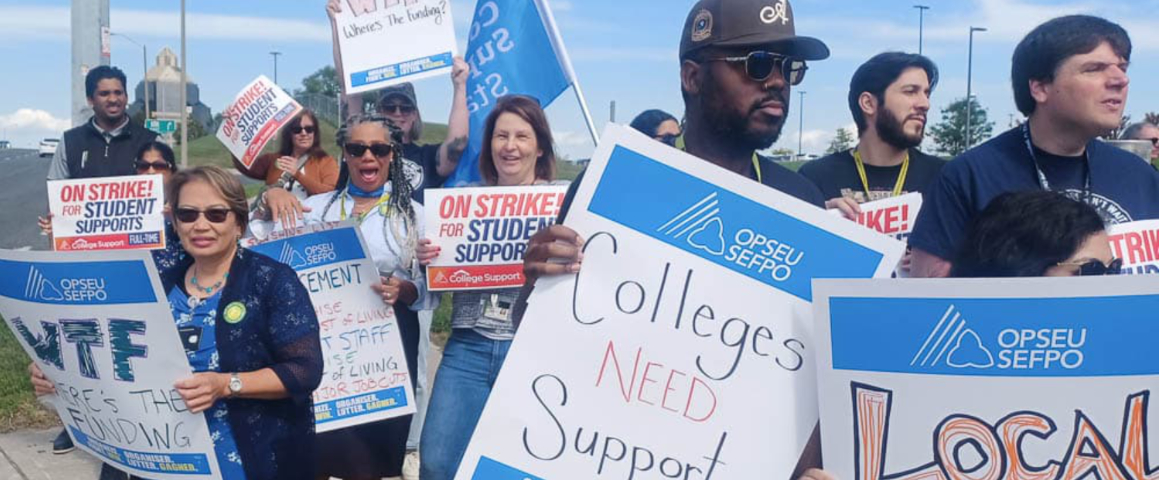 Ontario’s province-wide college strike is a fight for both a decent contract and to protect public colleges